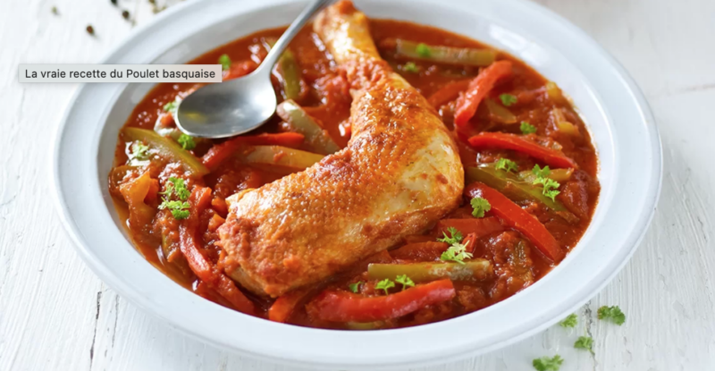 Poulet Basquaise